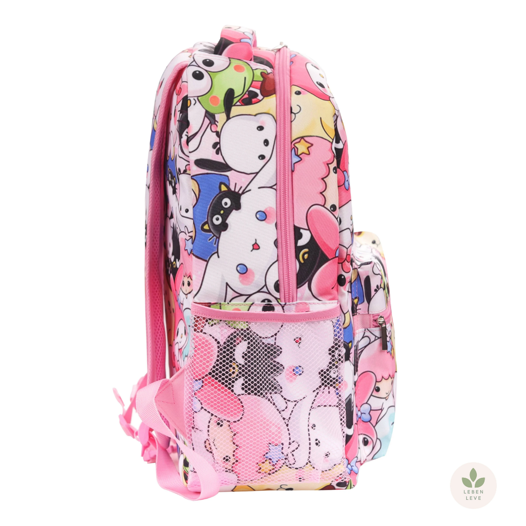 Mochila Escolar Turma Sanrio