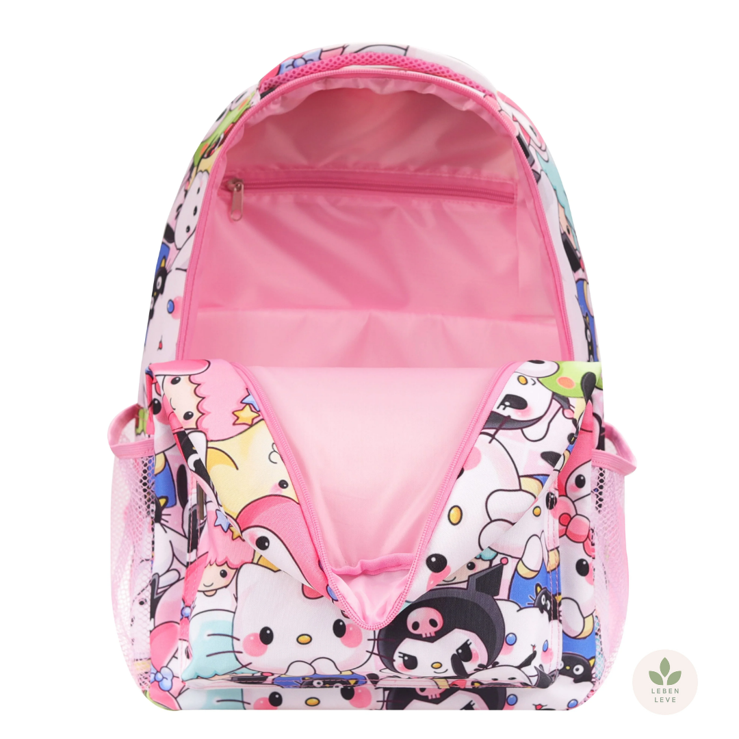 Mochila Escolar Turma Sanrio