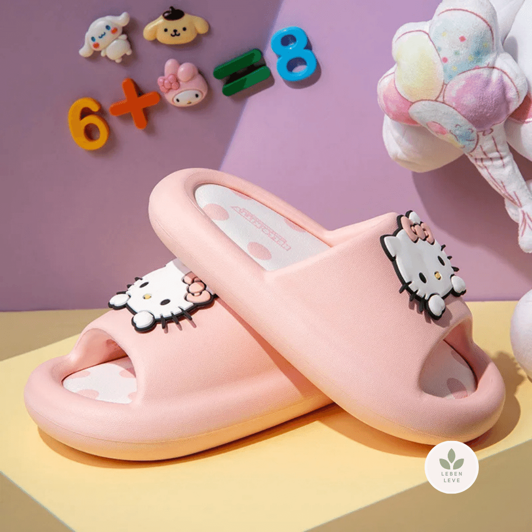 Chinelo Hello Kitty Premium - So Soft - Leben Leve