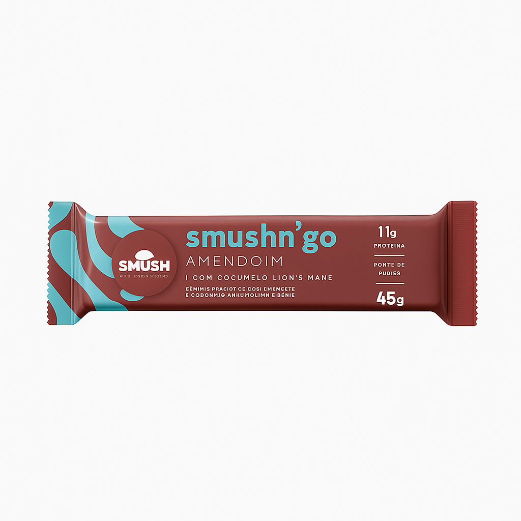 Barrinha de Proteína Smush - Amendoim