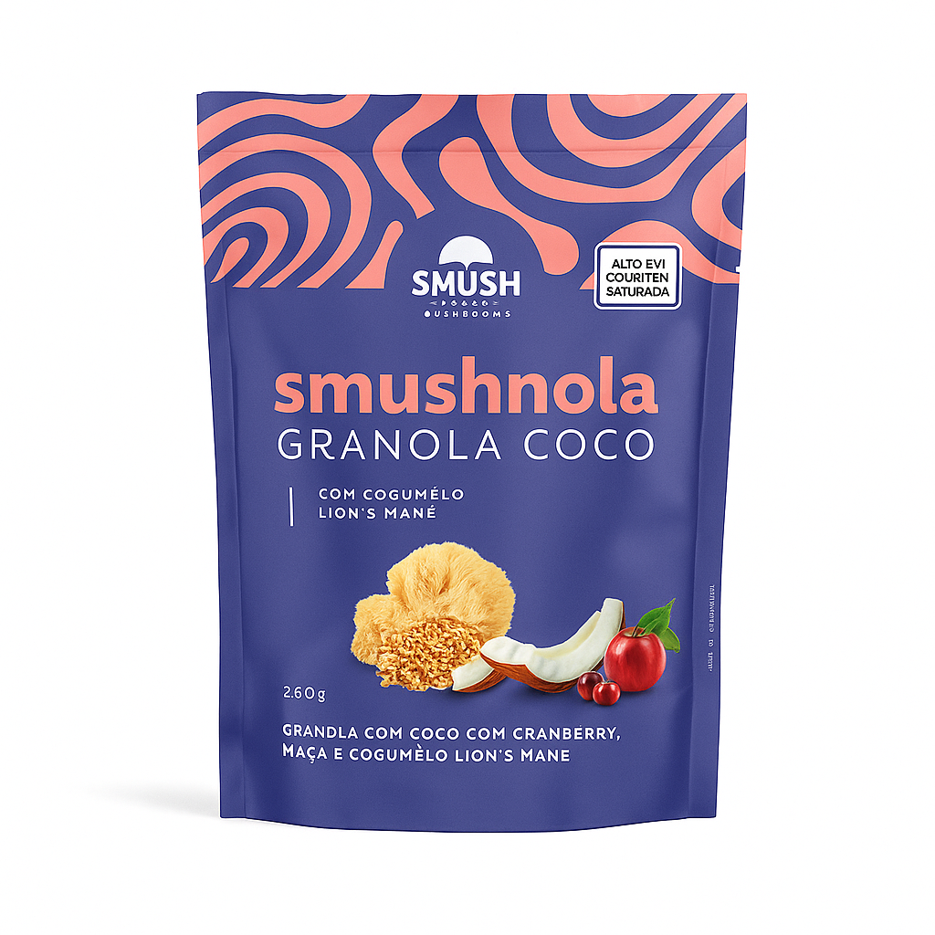 Granola com Coco - Smushnola