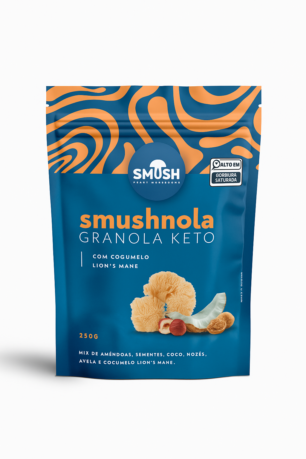 Granola Ketogênica - Smushnola