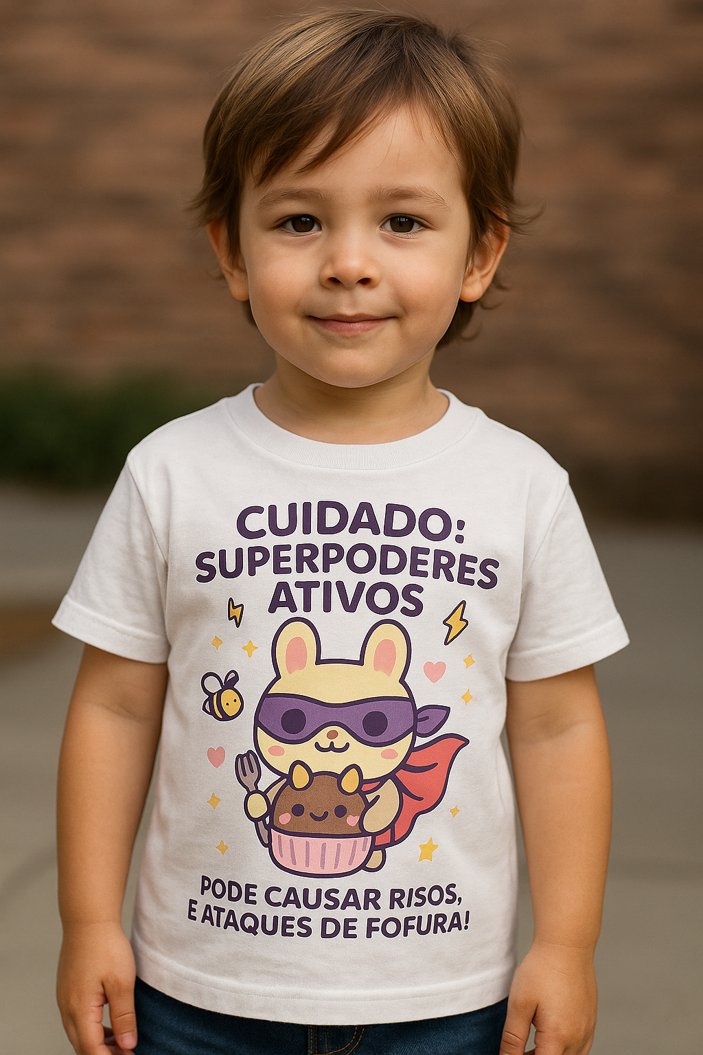 Camisa Superpoderes Ativos - So Soft
