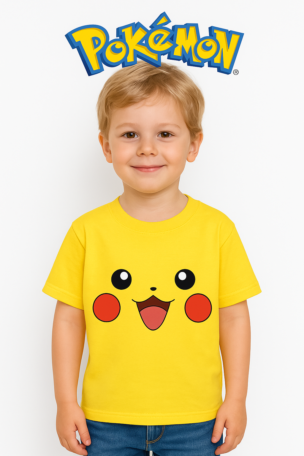 Camisa Infantil Pokémon