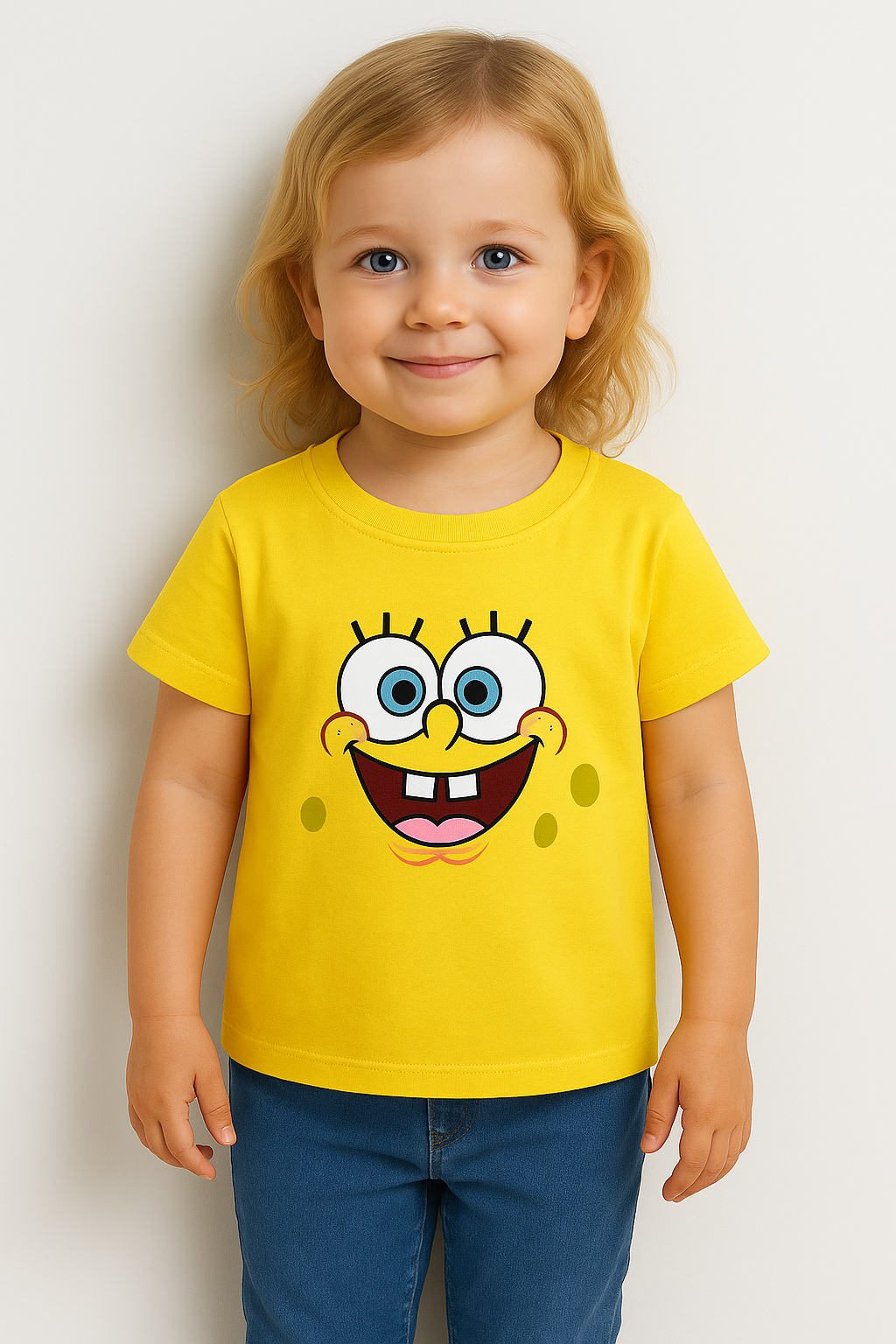 Camisa Infantil Bob esponja - Fun2U