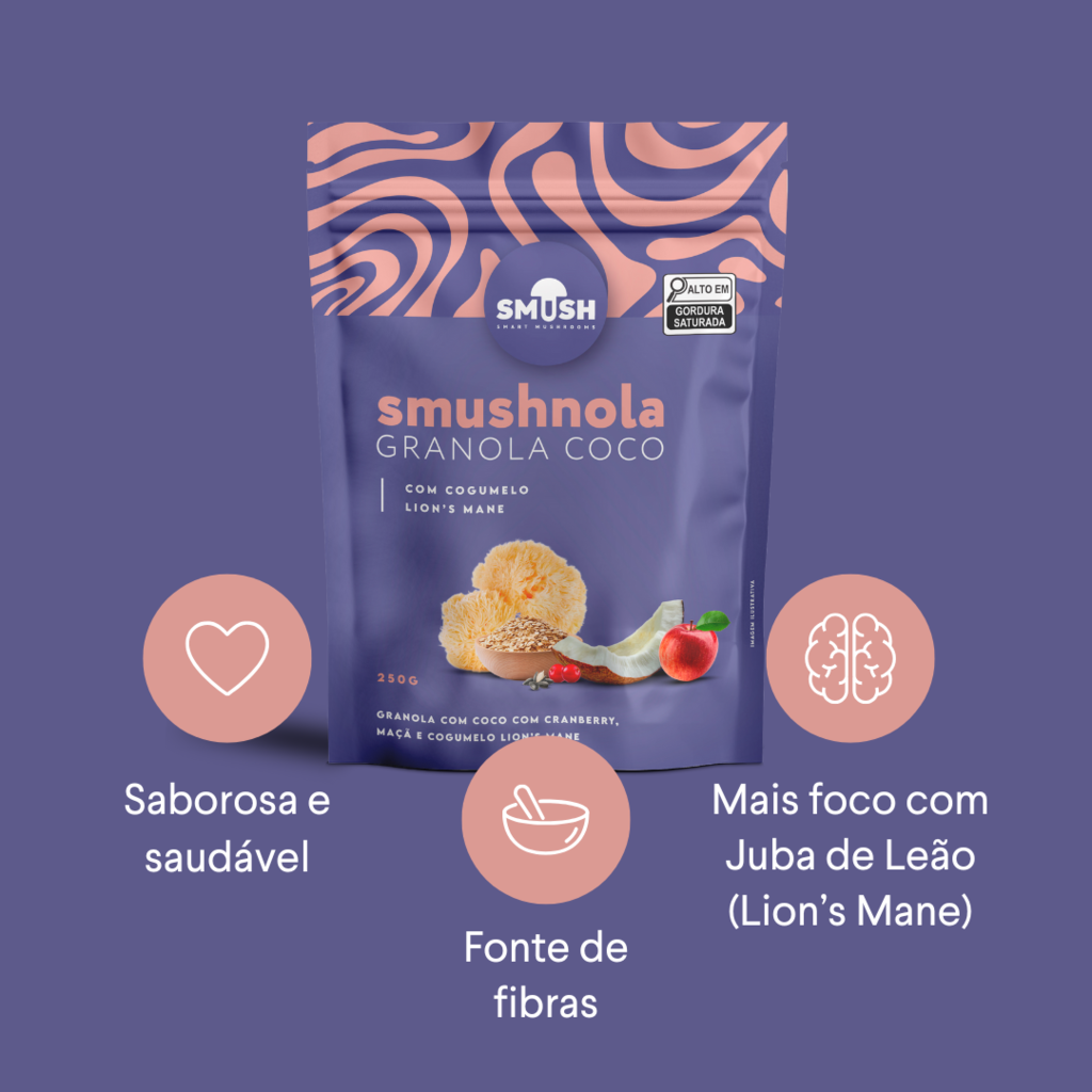 Granola com Coco - Smushnola