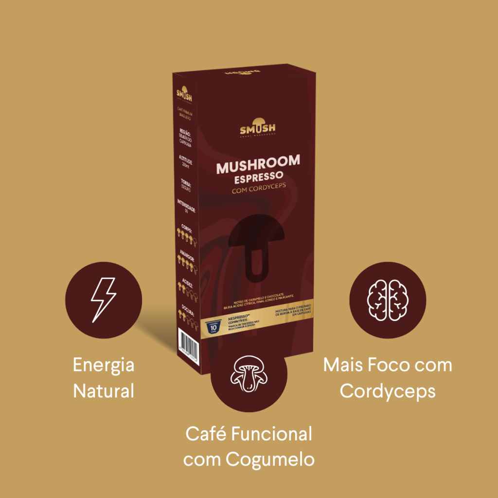 Café Mushroom Espresso - Smush (10 caps)