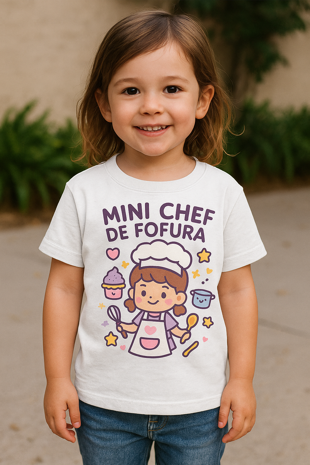 Camisa Mini Chef de Fofura - So Soft