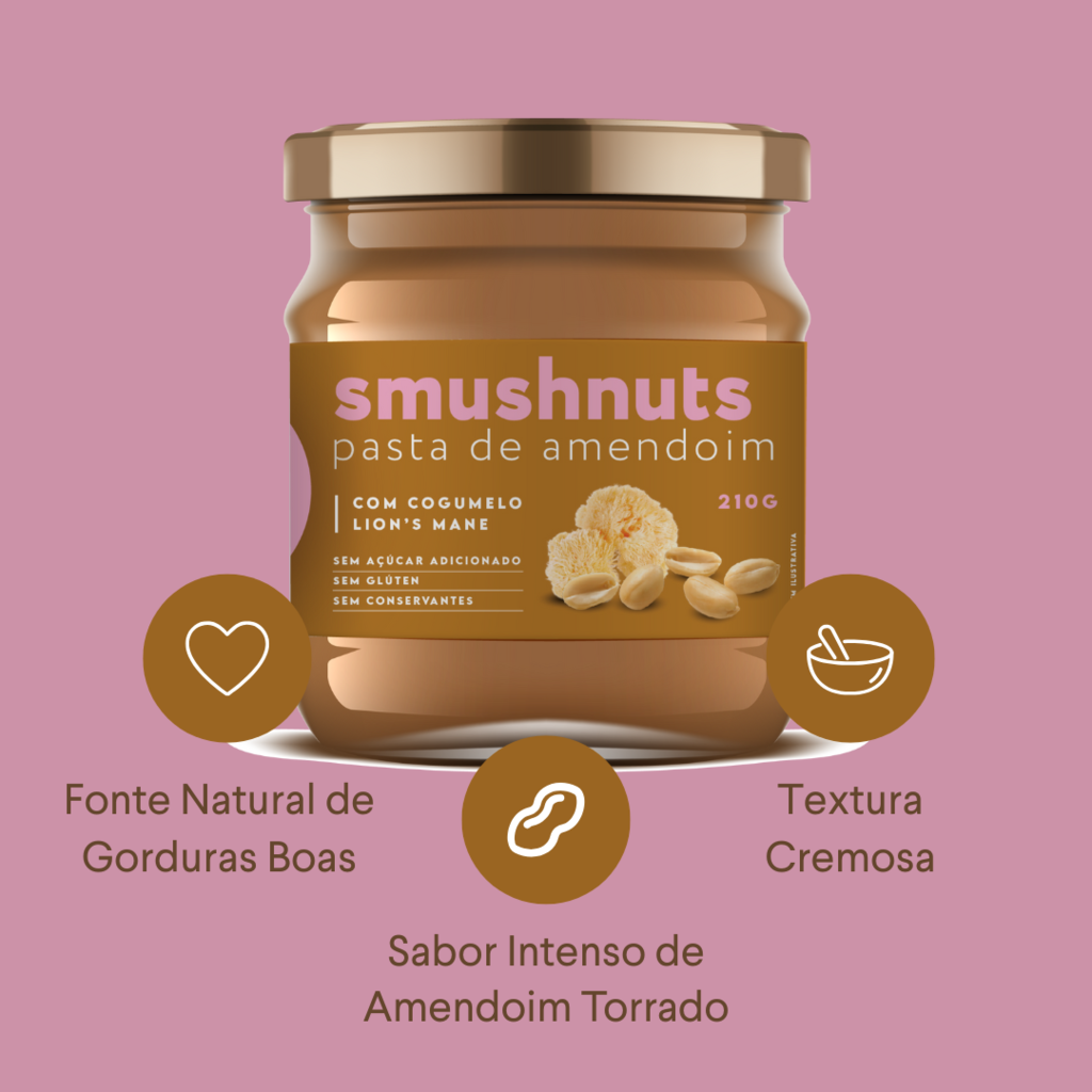 Pasta de Amendoim - Smush
