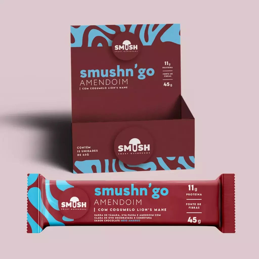 Barrinha de Proteína Smush - Amendoim