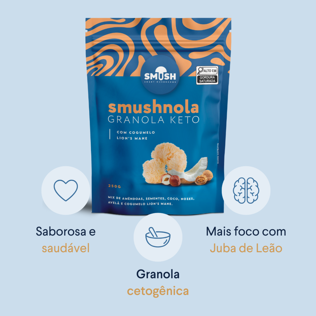 Granola Ketogênica - Smushnola