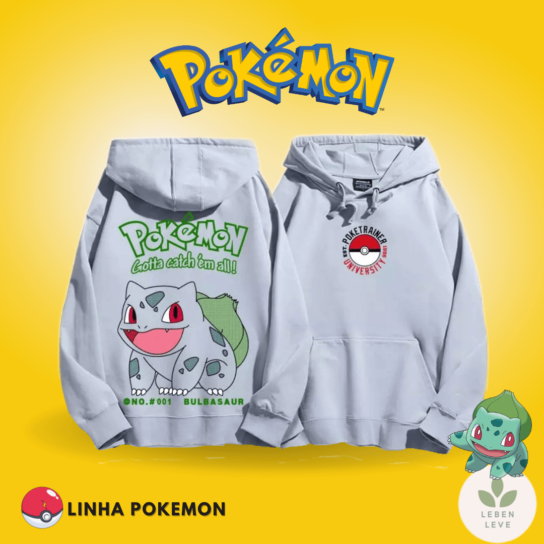 Casaco Mestre Pokemon - Fun2U - Leben Leve