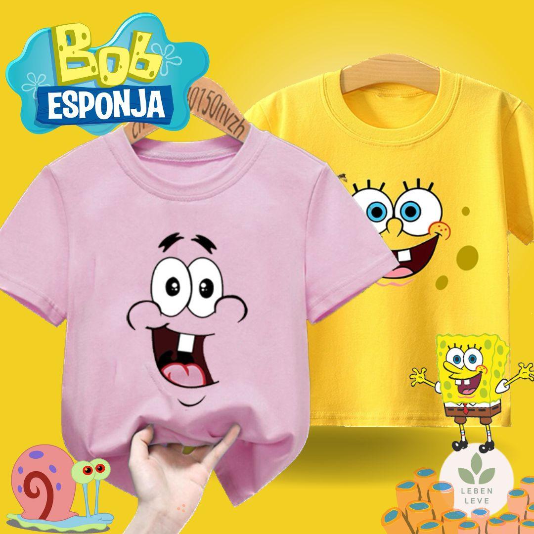 Camisa Infantil Bob esponja - Fun2U - Leben Leve