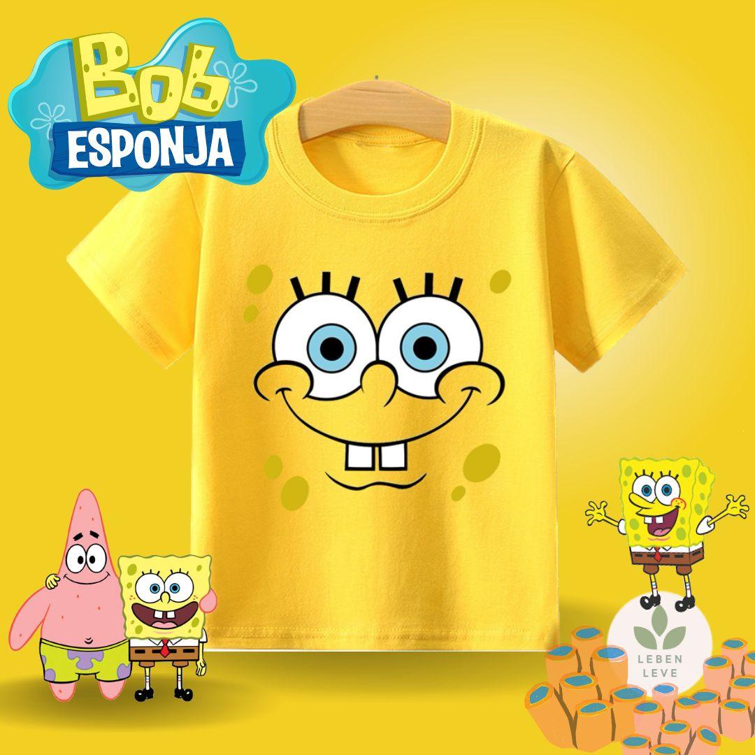 Camisa Infantil Bob esponja - Fun2U - Leben Leve