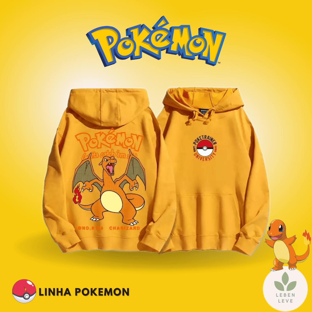 Casaco Mestre Pokemon - Fun2U - Leben Leve