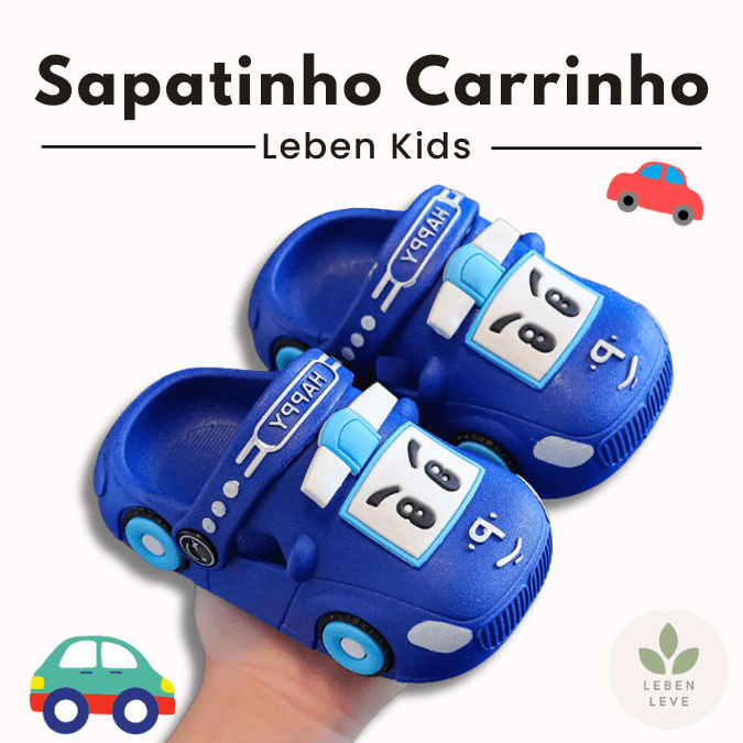 Sapatinho Speed Carrinho - So Soft - Leben Leve