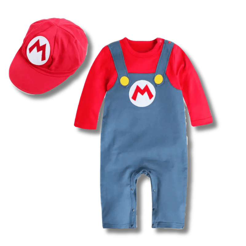 Macacão Super Baby Mario - Fun2U - Leben Leve