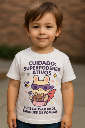Camisa Superpoderes Ativos - So Soft