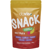 Snack de Fruta Liofilizadas daVIDA Banana e Morango